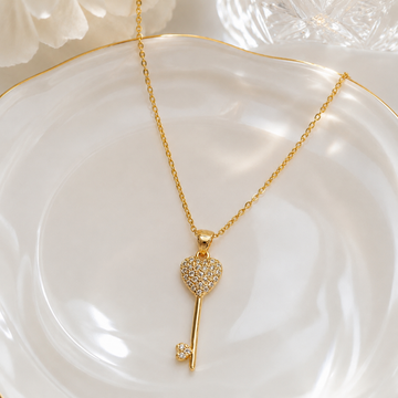 Amour Key Pendant