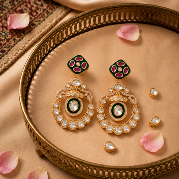 Noor Kundan Jhumkas