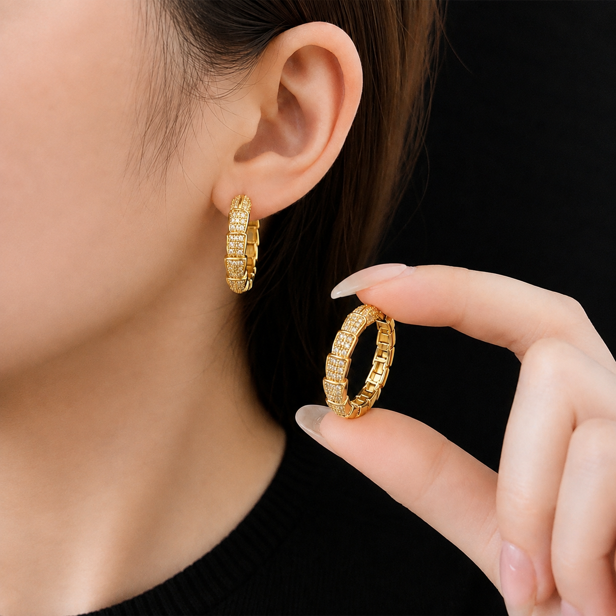 Aurelia Luxe Hoop