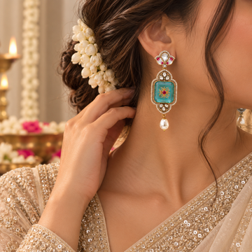 Polki Jhumkas